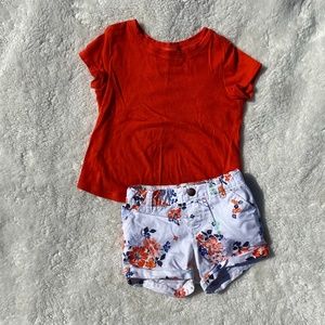 Toddler Floral Outfit